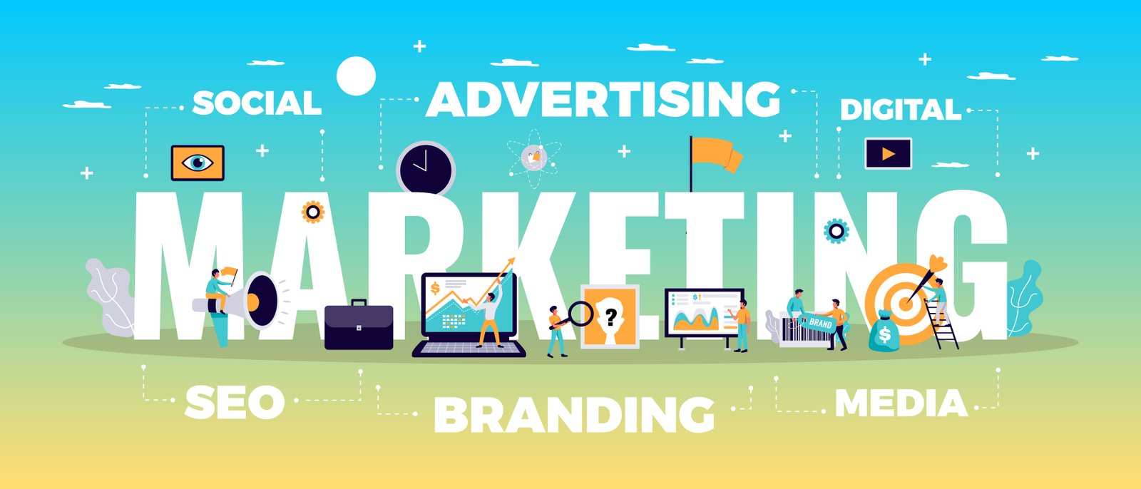 Digital Marketing illustration